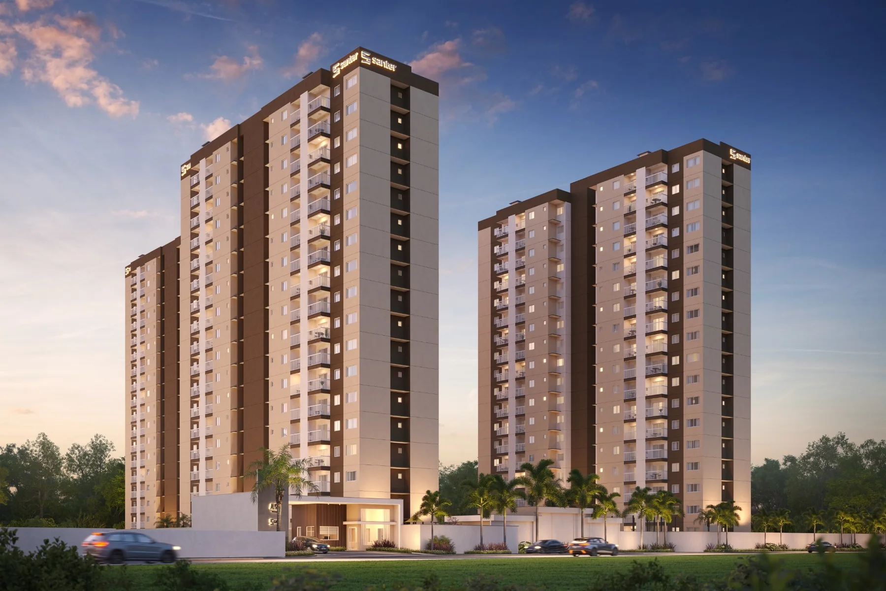 AYRA Slim Residence em Penha